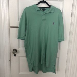 XL, green, Ralph Lauren polo shirt.